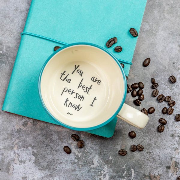 you are the best person i know cup gift for best friend