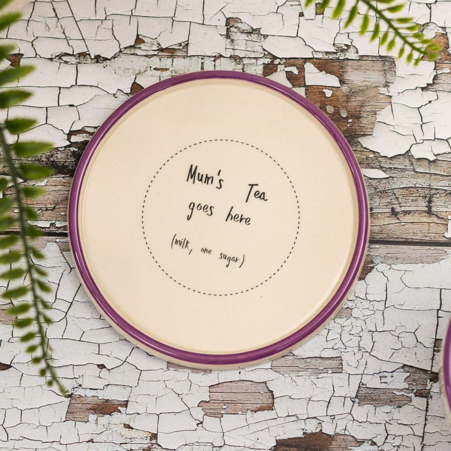 Personalised Ceramic Coasters Created by KATE. Ceramics