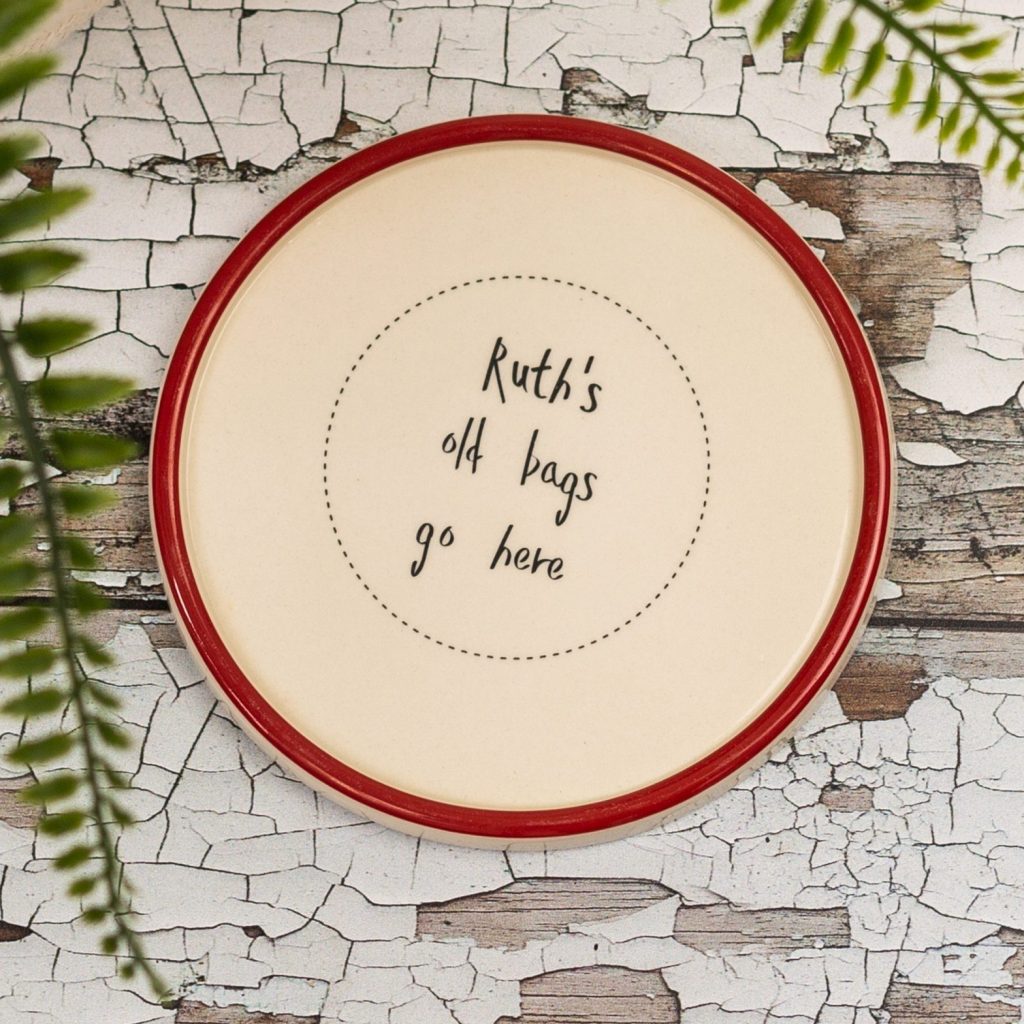 Personalised Ceramic Coasters Created by KATE. Ceramics