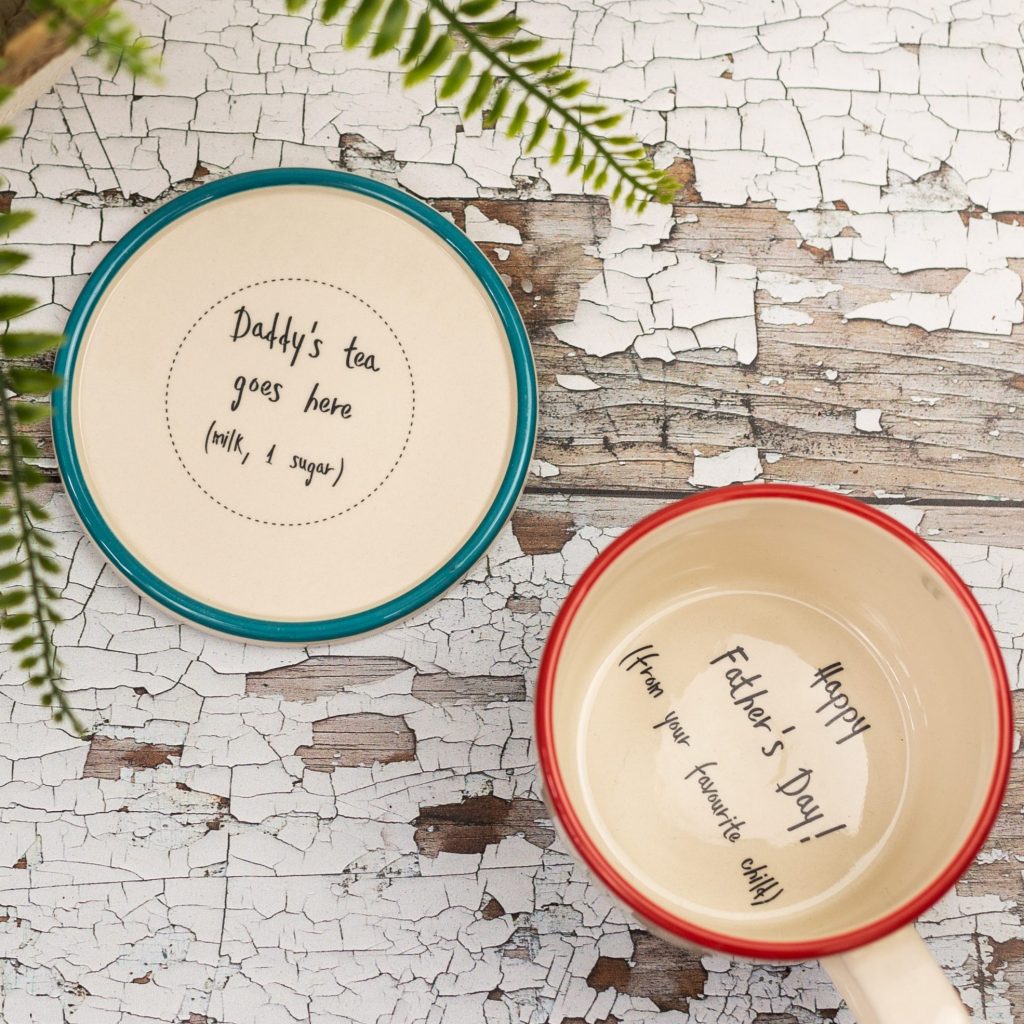 Personalised Ceramic Coasters Created by KATE. Ceramics