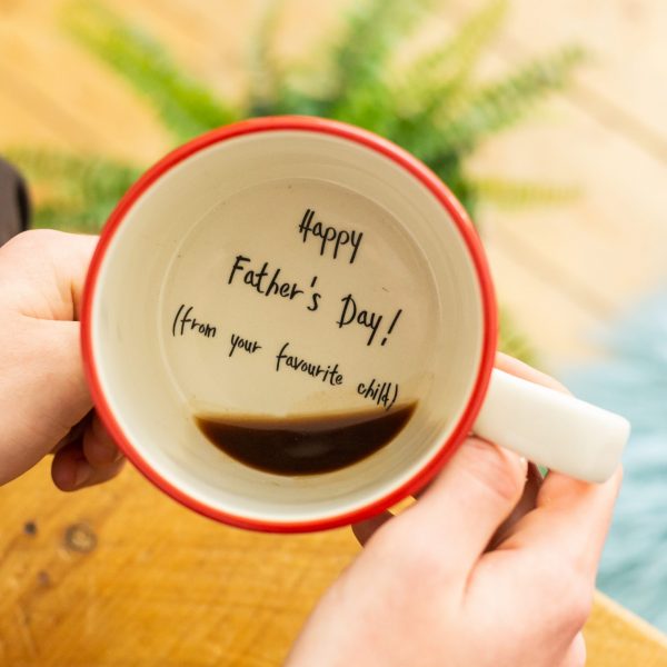 Happy Father's Day (from your favourite child) hidden message mug